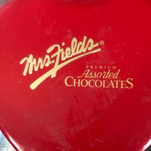 Mrs fields assorted chocolates just the tin